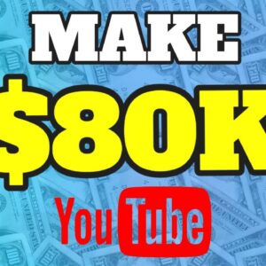 Make $80K A YEAR On YouTube Without Creating Videos