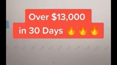 $13,000 in 30 Days With This #Shorts