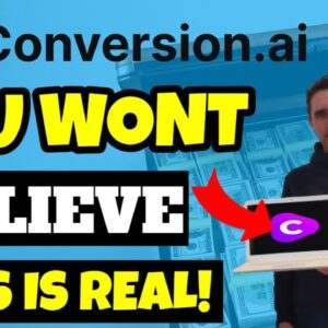 Conversion.ai Review - This Is AWESOME! AI Software To Create Content
