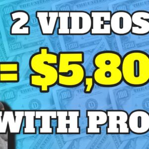 YouTube Money Secrets - Over $5,800 From JUST 2 VIDEOS