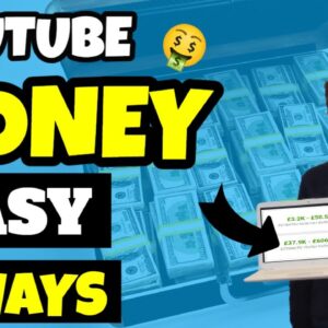 3 Ways To Make Money Online With YouTube EASY METHOD