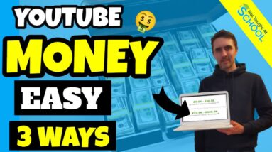 3 Ways To Make Money Online With YouTube EASY METHOD