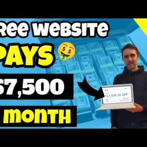 Earn $7,500 A Month With This FREE Website (WORLDWIDE)