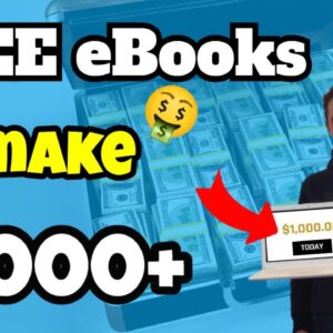 Make Money Online From FREE Ebooks [EASY METHOD]