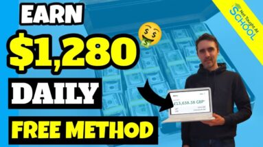 Earn $1,280 Daily With This Method!! Make Money Online