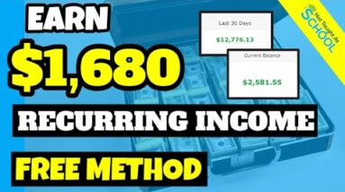 How To Make Passive Income Online, Earn $1,680 Every Month For FREE [Make Money Online]