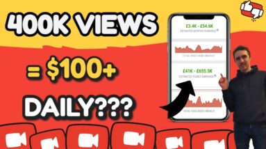 How Much YouTube Paid Me For A Video With 400,00+ Views