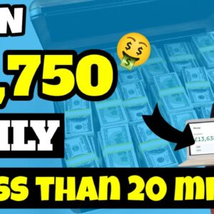 Make $1750+ Day In Less Than 20 Minutes! Using FREE Tools