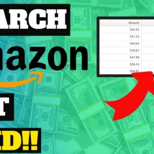 Get Paid To Search Amazon, FREE, Fast and WORLDWIDE