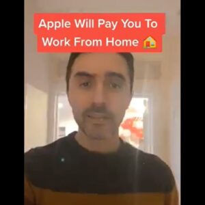 Apple Will PAY YOU To Work At Home #shorts