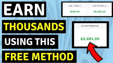 Earn Thousands Per Month With This Free Method To Earn Online