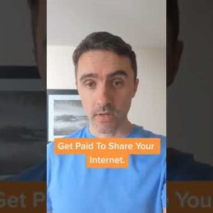 Get Paid To Share Your Internet #Shorts
