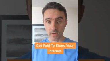 Get Paid To Share Your Internet #Shorts