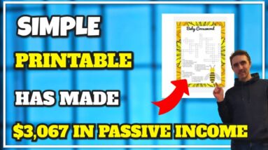 Make Money Online Selling SIMPLE Printables [Step By Step]