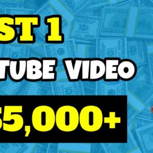 Earn $5,000+ From Just ONE YouTube Video