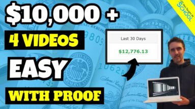 Earn Over $10,000 From JUST 4 YouTube Videos