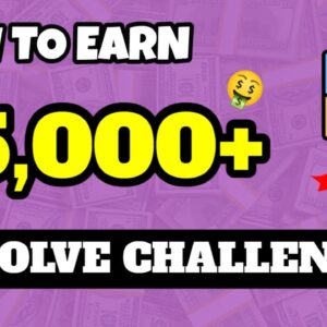 Earn $5,000+ For Solving Challenges FREE Method To Make Money Online