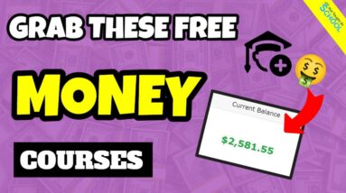 Earn Online With These FREE Money Making Courses