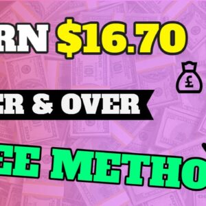 Earn $16 Over And Over Using This FREE Method To Make Money Online