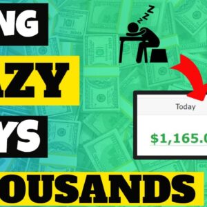 Lazy Way To Earn Thousands Online, Anyone Can Do This