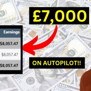 Earn Money On Autopilot [Side Hustle] £7,000 Made Using This Method